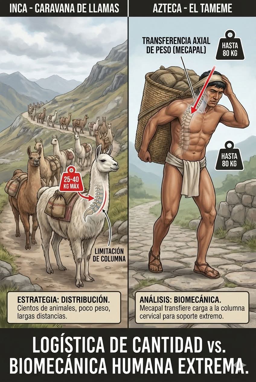 transporte, distribucion, tameme